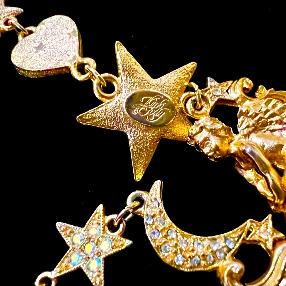 🌟Kirk’s Folly Swinging on a Star Necklace EUC💜